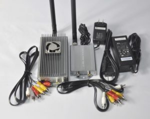 2.4G Hz Wireless Audio Video Transmitter Receiver 10W