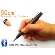 2014-new-bluetooth-pen-hero-898-with-spy-earpiece-50-60cm-long-transmitting-distance-can-work_1 Ideal Bluetooth Eyeglasses 205 305 Earphone Mini Headphone Mini Earpiece
