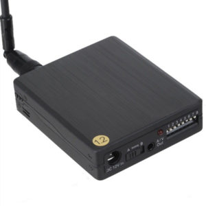 LawMate 1.2GHz 8CH 1000mW Wireless AV Transmitter VTX & Receiver VRX for FPV CCTV Camera
