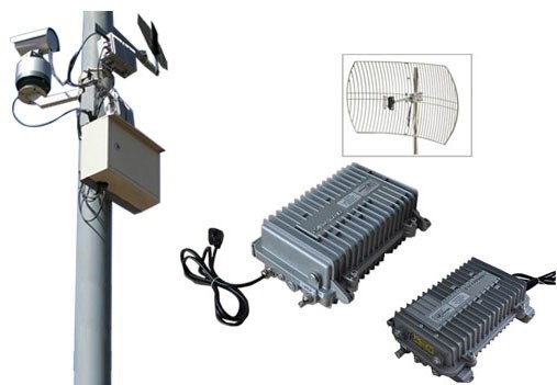 50km Long Range Wireless CCTV Video 