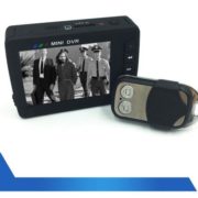 650m mini portable DVR hidden camera button covert camera