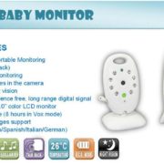 VB602 2.4G wireless camera baby monitor