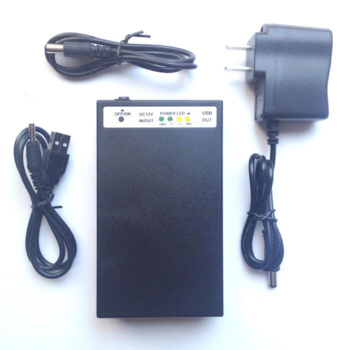 YSD-998 3in1 5v 9v 12v lithium polymer battery 12V 9800mAh & 9V 1200mAh & 5V 20000mAh black li-ion battery