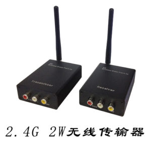 1W 2.4G 4 Channel Wireless Video Audio Transmitter