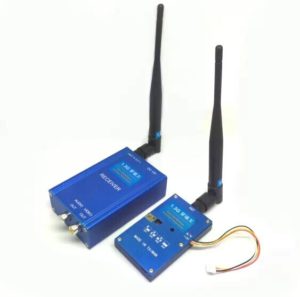 2W 1.3G Wireless Audio Video AV Transmitter Receiver