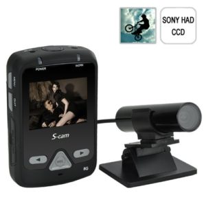 2.0" LCD Screen DVR With 1/3 Inch Sony HAD CCD Wired Mini Bullet Camera