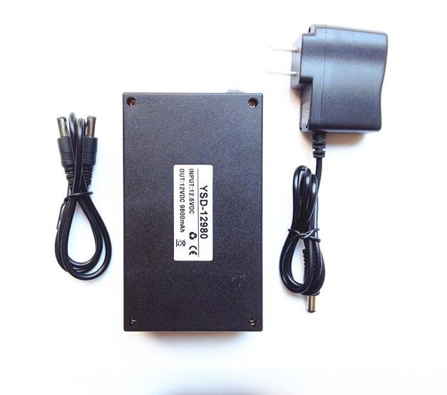 thumbnail image 2 of 12V 9800mAh Rechargeable Lithium Ion Battery Pack With US Plug Charger 2 of 6