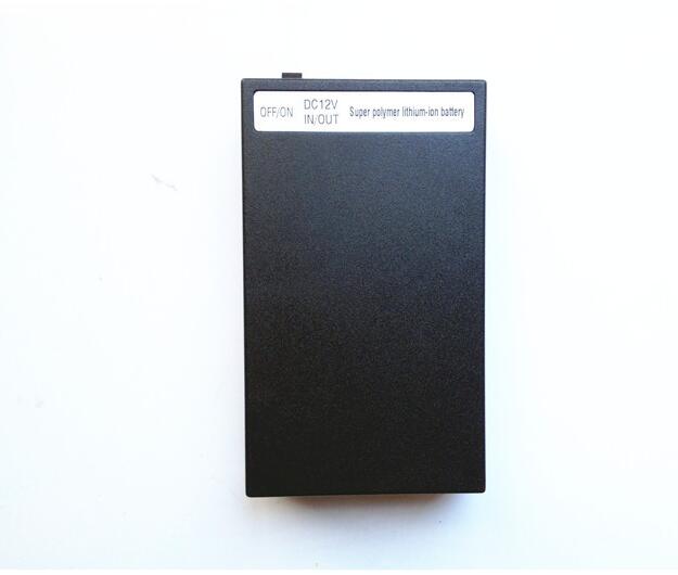 YSD-12980 black 9800mAh rechargeable portable polymer 12V li-ion lithium battery