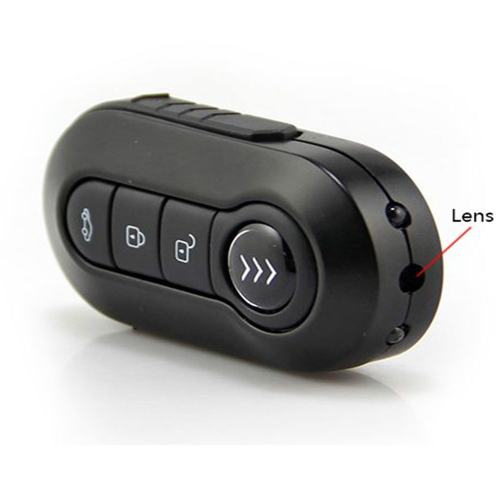 COVERT HIDDEN SPY CAMERA KEYFOB AUDIO VIDEO RECORDER