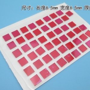650 nm bandpass narrow-band filter laser bar code with high filter red filter square 6.5*6.5*1mm