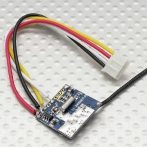 FPV Audio Video Transmitter 200mW 2.4Ghz 4 Channel Micro ONLY 2.7 GRAMS!