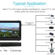 7 inch LCD AHD DVR monitor 1080P CVI TVI AHD 7 inch LCD AHD DVR monitor 1080P CVI TVI AHD