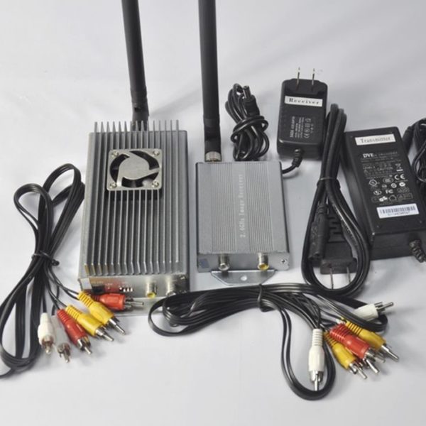 2.4G Hz Wireless Audio Video Transmitter Receiver 10W