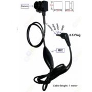 2.5 Plug 4pin CCD Micro Button Camera - 600TVL