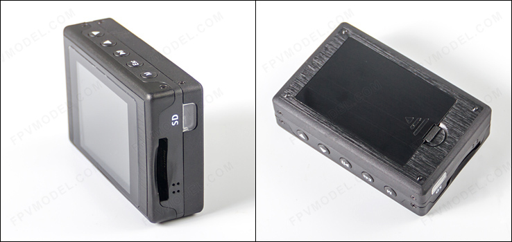 Mini DV02 portable D1 AV flight recorder with 32G card