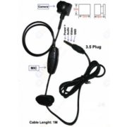 3.5 Plug 4pin CCD Micro Button Camera - 600TVL