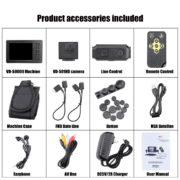 portable DVR HD button camera remote control police camera