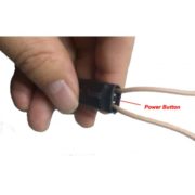 Pink Necklace Invisable Micro Bluetooth Earpiece Kit With A680 Micro Earpiece,Bluetooth 4.1 Neck Loop Invisable Earpiece
