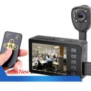 portable DVR HD button camera remote control police camera