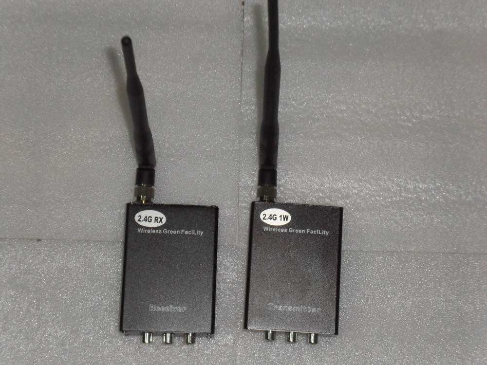 1W 2.4G 4 Channel Wireless Video Audio Transmitter