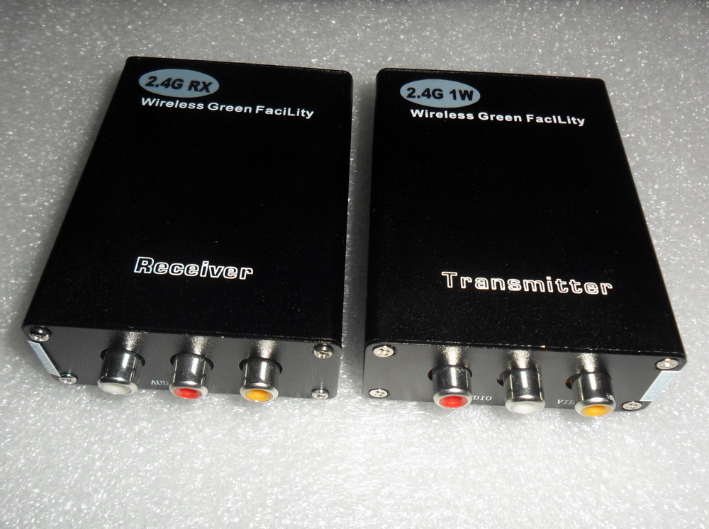 1W 2.4G 4 Channel Wireless Video Audio Transmitter