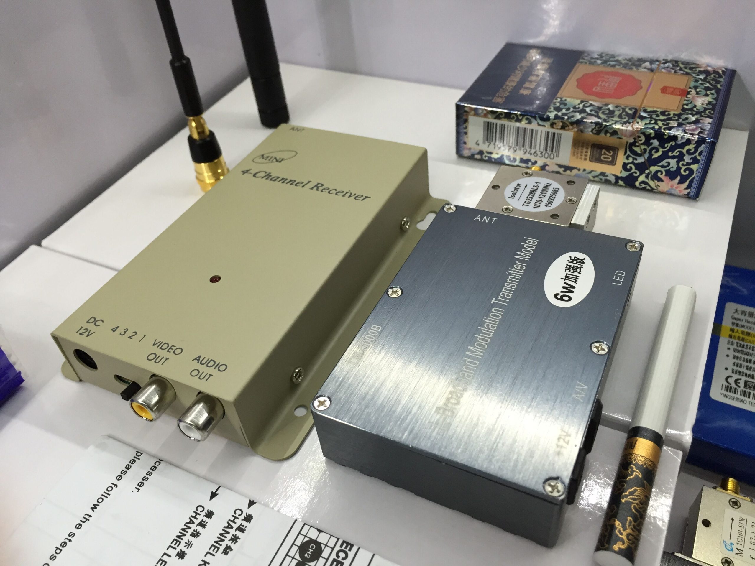 Taiwan 1.2G Video Audio transceiver