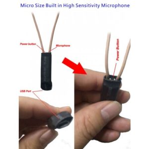 Pink Necklace Invisable Micro Bluetooth Earpiece Kit With A680 Micro Earpiece,Bluetooth 4.1 Neck Loop Invisable Earpiece