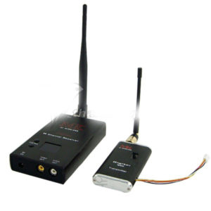 MK 1.2G 1.5W FPV TX RX 15CH Wireless Audio Video Transmission