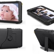 2.4Ghz FPV Monitor 5'' Wireless AV Receiver Support 32GB Card For Helicopter