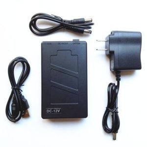 12v deepcycle battery 3800mah li-ion battery pack with standard USB port for led,for security camera