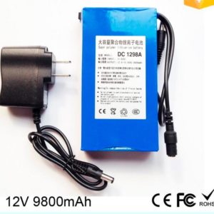 Portable super 9800mah DC12V li-polymer ups battery
