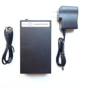YSD-12980 black 9800mAh rechargeable 12V super portable Li-ion battery