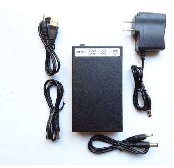 Portable batterie Recharge lithium Battery for CCTV 12v 9800mah 9V 12000mah 5V 20000mah rechargeable battery