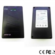 12V/5V double output li-ion rechargable battery