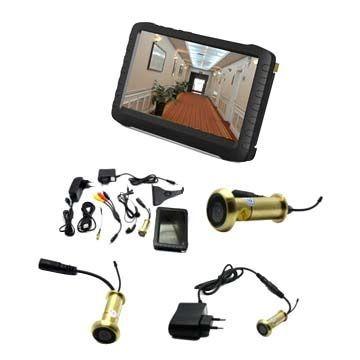 Night Vision Mini Wireless Spy Camera 90 degree Door Peephole Camera 100m Range