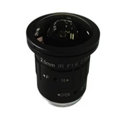 2/3" 2.5mm 8Megapixel CS mount 190degree super wide angle Fisheye Lens - Image 2