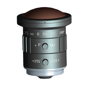 2/3" 2.5mm 8Megapixel CS mount 190degree super wide angle Fisheye Lens - Image 4