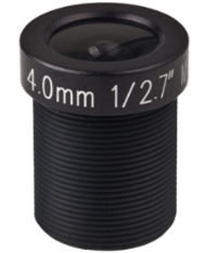 1/2.7" 4mm 3Megapixel F1.6 M12x0.5 mount MTV IR Board lens - Image 3