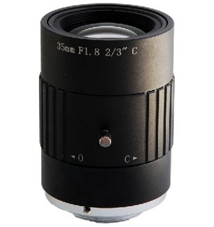 2/3" 35mm F1.8 8Megapixel Non-distortion C-mount IR Lens for Traffic Monitoring - Image 3