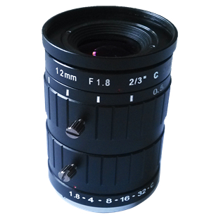 2/3" 12mm F1.8 5Megapixel Low-distortion C-mount Lens for Traffic Monitoring - Image 3