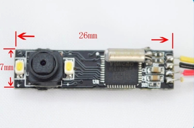 Super mini IR camera module for endoscope, side shot, 7mm wide, 1/5; CMOS, Auto AWB, 420TVL, DC3.5V~6V - Image 4