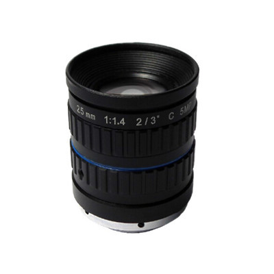 2/3" 25mm F1.4 5Megapixel Low-distortion C-mount Lens for ITS Traffic Monitoring - Image 2