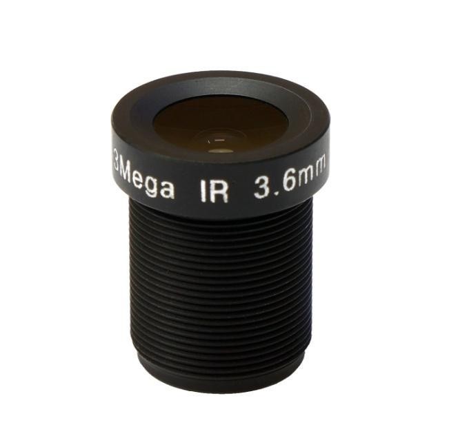 1/2.7" 3.6mm F1.2 3Megapixel M12 mount MTV IR lens for 1/2.7" 1/2.8" 1080P 1/3"