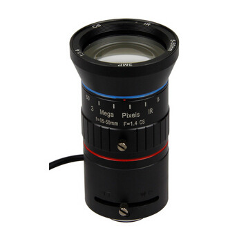 1/2.7" 5-50mm F1.4 3Megapixel CS-mount Manual Iris Vari-focal IR Lens - Image 4