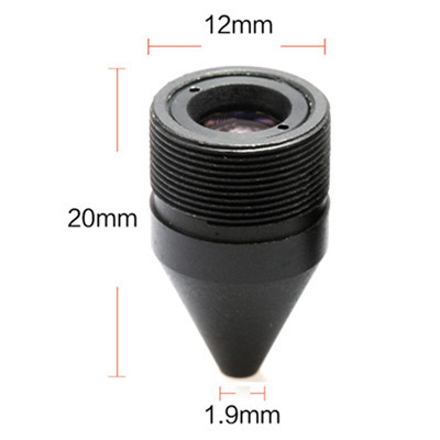 1/3" 15mm M12*P0.5 mount sharp cone HD pinhole lens for CCD/CMOS - Image 5