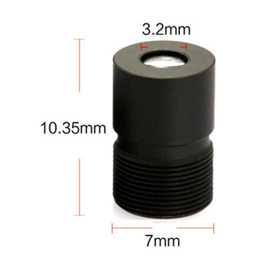 1/3" 15mm M7x0.35 Mount Flat Cone HD Micro Pinhole Lens for CMOS/CCD sensors - Image 2