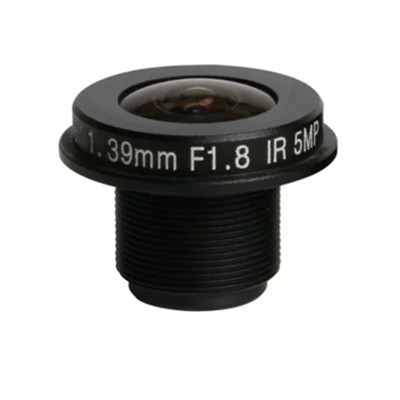 1/3" 1.39mm 5Megapixel M12x0.5 Mount 185degrees IR Fisheye Lens - Image 3