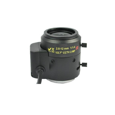 1/2.7" 2.8-12mm F1.4 2Megapixel CS-mount DC Auto IRIS Vari-focal Zoom Lens - Image 3