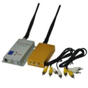 1.2GHz Wireless 16 Channel 1000mW AV Sender Video Transmitter & Receiver Kit A/V Audio Video Sender Transmitter