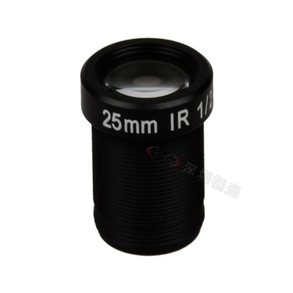 HD 5.0Megapixel 25mm CCTV Lens For HD IP Camera Lens F2.0 M12 Mount Fixed Iris